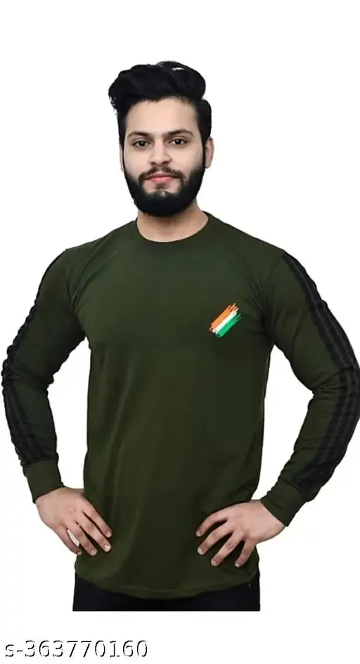 Printed camouflage long-sleeve t-shirt, soft Moxera material, Indian Army Commando style for all occasions