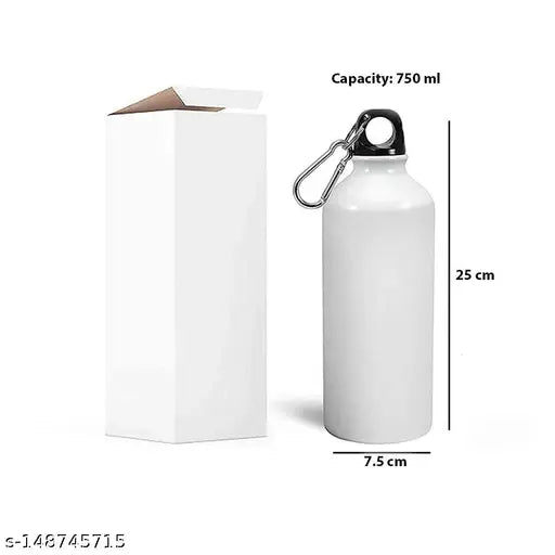Multicolor aluminum sipper bottle (750ml), ideal for kids, gym, school & office – Leakproof, eco-friendly gift for any age group or occasion
