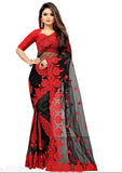 Indian free size saree, fashionable and vibrant