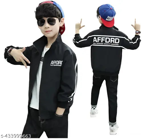 Polyester, solid pattern Tinkle Elegant boys jacket & coat for 6-7 years, great kids wear from India