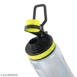 Green BPA-free sports water bottles set of 2 for kids and gym use, leak-proof, ideal for cold beverages