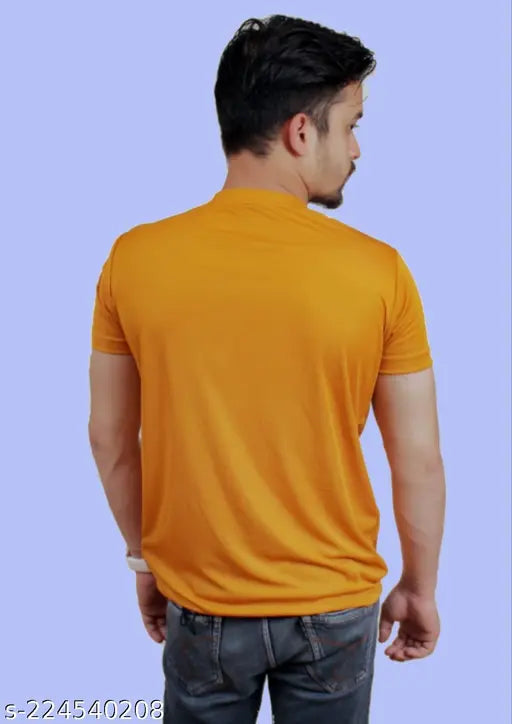 Jatav cotton blend t-shirt, short sleeves, printed pattern, size N, made in India