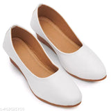 Synthetic ballerina flats, trendy and comfortable for ladies, RK Enterprises shoes, fashionable design for casual or leisure outings