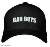 Black printed unisex cotton cap by Kiwicaves - funky style for casual, sport, or travel