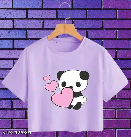 Cotton blend women's party T-shirt, short sleeves with printed net pattern, size S (34in bust, 17in length)