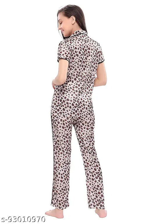 Satin camouflage night suit set (NW_SD041_TG_2PC_Multicolored), high-quality printed satin for comfortable sleepwear