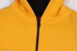Kids' stylish wool hoodie in solid color, perfect for winter wear