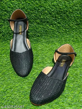 Synthetic embellished ballerina sandals for latest stylish women parties (IND-4 to IND-9)