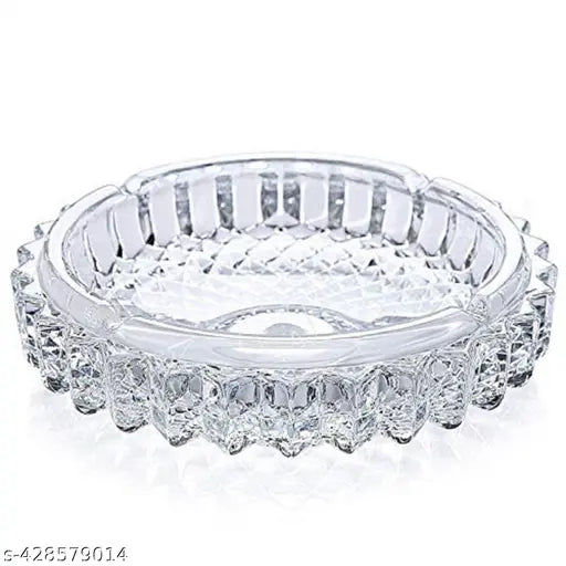 Clear crystal turtle showpiece for career and good luck, symbolizing longevity and stability, Indian-made quality glass decor