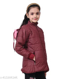 Nylon solid kids jacket, trending fancy for 3-4 & 7-8 years old, made in India
