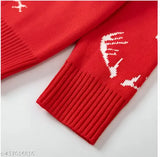 Woolen sweater for kids (boys & girls), solid pattern, long sleeves, perfect for winter