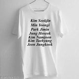 BTS All name cotton t-shirt, short sleeves, printed logo, size S/M/L/XL/XXL