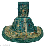 Embroidered Georgette Rajputi Poshak set, high-quality Indian party wear