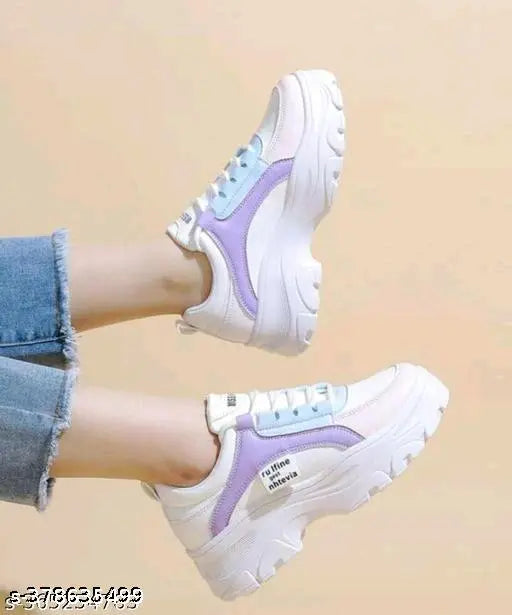 Colorblocked mesh women's party shoes by Aayasa, Indian-made for sizes 4-8