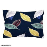 Glace cotton botanical fitted bedsheet, Aarvi brand, superfine quality, adult size double queen
