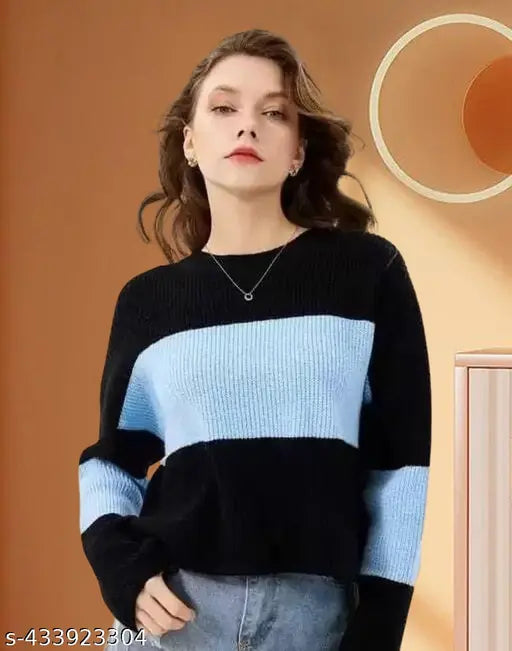 Black and white colorblocked cotton oversize t-shirt for women, ideal for monsoon collection, party ready to wear, and casual outfits