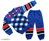 Wool full sleeve sweater & pant set for kids - Cozy, stylish, and warm winter clothing by Ruaa Fashion