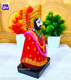 Multi-colored Shyam Baba Idol from PICKARTME, intricately detailed Polyresin statue for home decoration, length 8cm x height 17.5cm x breadth 7cm