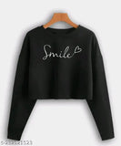 Women's printed cotton blend long sleeves tops & T-shirt, vibrant design on glamour fashion apparel for sizes S-XL (36in-42in bust, 15in-18in length), Indian craftsmanship