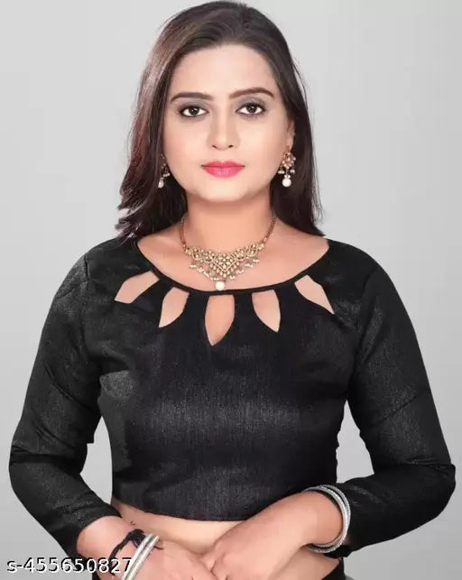 Skyblue embroidered self-designed Lehenga choli with fency black blouse and lace-stitched dupatta, Art Silk top, Net bottom & Dupatta