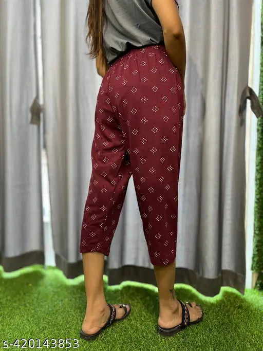 Women's floral print cotton net night dress suit, comfortable and stylish with drawstring and thigh-length design, available single or in packs of 2 & 3. Breathable and from India