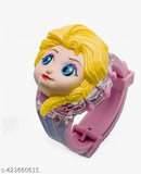 Digital watch with 3D face, music, and blinking lights. Perfect birthday gift for kids. Indian-made by Aahil Traders