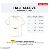 100% combed cotton trekker men's printed t-shirt, skin-friendly, short sleeves, fitted at chest, India origin