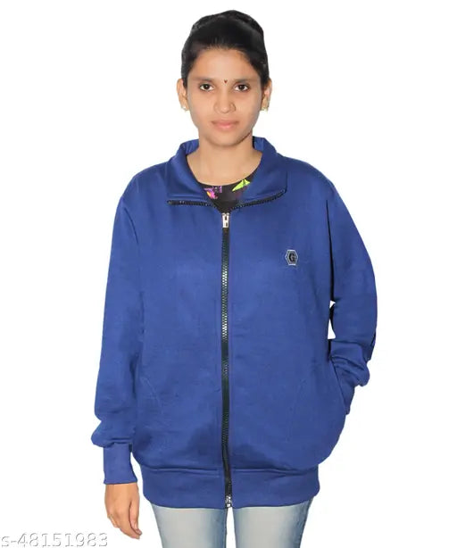 Soft fleece Pretty Fashionista women's sweatshirt, warm yet gentle, available in 7 sizes from M to 5XL, perfect for light winters and summer skin protection