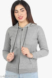 Fleece, solid-patterned, long-sleeved jacket - beautiful fancy S, M, L (India origin)