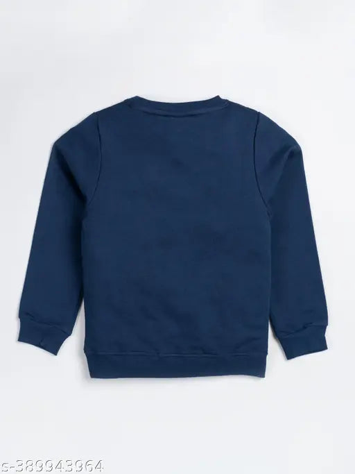 Kids pure cotton sweatshirt, long sleeves, printed net design, soft, breathable, comfortable for kids, gifting purpose, Indian origin