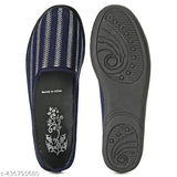 Striped canvas ballerinas from AKTS Latest Collection - Comfortable and fashionable footwear for women and girls