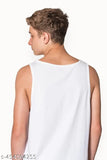 Printed polyester "Limitless Mind" motivation tank top vest or sando for men and boys, sleeveless with inspiring quote "Your Only Limit is Your Mind." Available in various sizes from S to XL, originating from India