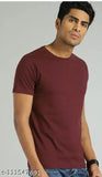 Mens nylon short sleeve solid T-shirt in sizes XL, L, M, made in India