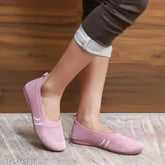 Mesh slip-on loafers, comfortable & durable for women & girls. Indian brand SUPEX latest collection, skin-friendly design