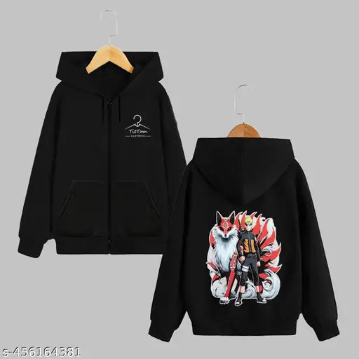 Stylish cotton printed winter jacket and sweater for kids (5-10 years), Indian-made children's wear with long sleeves and vibrant patterns