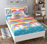 3D Printed Glacecotton Cotton single bed sheet in vibrant colors, perfect for a summer refresh