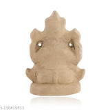 Eco-friendly ceramic Ganesha Idol, biodegradable and handcrafted from India