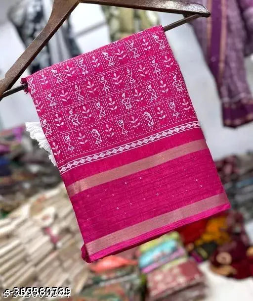 Fancy Dola silk saree with matching unstitched running blouse, vibrant multicolor print, premium Indian quality