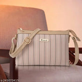 Checked PU Tote Handbag: Casual, Classy, & Trendy Design for Women, Adjustable Strap, 1 Compartment, Free Size