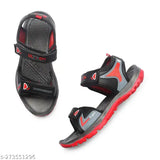 Black synthetic printed net Elecant kids sandals for boys, high quality and super comfortable, Velcro fastening