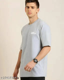 Grey Find Minion Printed Cotton Blend T-Shirt, three-quarter sleeves, size M (Chest 40in, Length 27in), India origin
