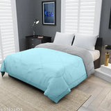 Reversible king size micro cotton comforter/duvet, ideal for winter and summers, 230x254 cm