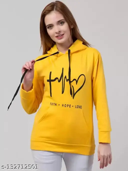 Wool long sleeve sweatshirt for girls, self-designed Cutiepie Stylus pattern, size 13-14 years