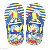 Blue canvas boys' slip-on sandals with printed net detail, size 9-12 months, made in India