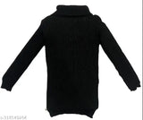 Woolen high neck sweater multipack for boys & girls (4pcs), solid pattern, sizes from 0-6 months to 3-4 years, Indian origin
