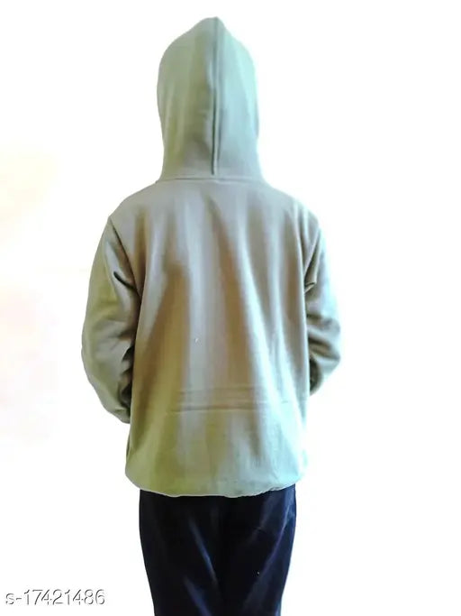 Aqua Blue wool sweatshirt & hoodie for girls (3-4 years), self-designed self-patterned, made in India