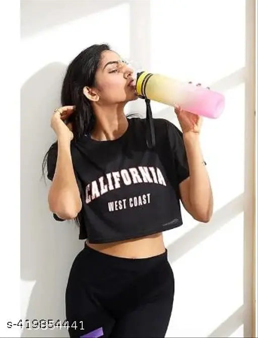 Multicolor unbreakable silicone water bottle with motivational time marker, durable BPA-free, non-toxic, for office and gym, includes detoxing eBook