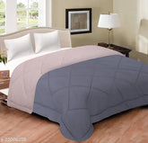 Microfiber solid double comforter, GYT brand - ideal for AC rooms during mild winters