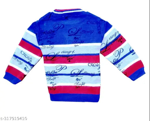 Boys wool sweater set, full sleeves, printed net, kids wear, warm and stylish clothing for infants to young children