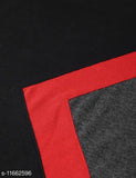 Black colorblocked cotton long-sleeve men's t-shirt by EYEBOGLER, casual wear in regular fit
